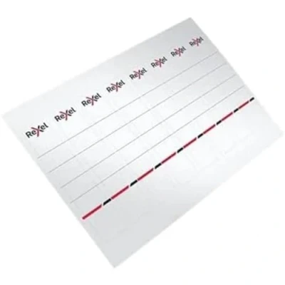 Image of Rexel Printable Card Spine Labels for 75 mm Lever Arch Files, Pack of 50, 2115549