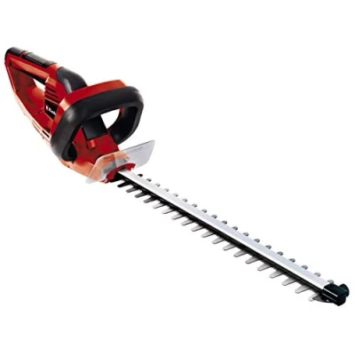 Image of Einhell 50cm (20 Inch) Electric Hedge Trimmer Laser Cut Diamond Ground Steel Blades with 16mm Cutting Thickness GH EH 4550 Lightweight Cutter, Powerful, Safe and Easy to Use
