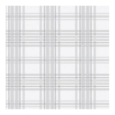 Image of Superfresco Country Tartan Grey Wallpaper (was £17.99)