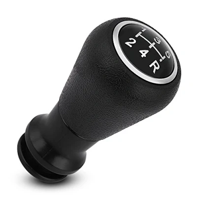 Image of Keenso Car gear Shift Knob, 5 Speed knob Head Manual Ball Lever Black for 106 107 205 206 207 405 c1 C3 C4 citroen