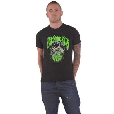Image of Ice Nine Kills T Shirt Wolf Band Logo Official Unisex Black L