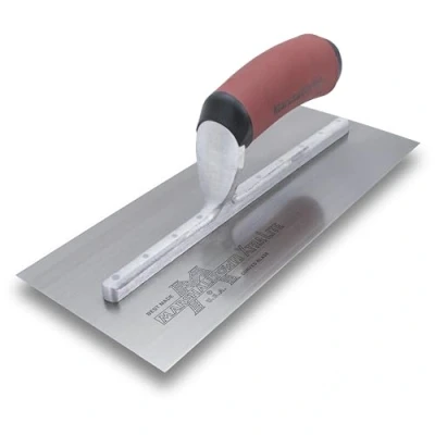 Image of Marshalltown Drywall Trowel, 11 in X 4 1/2 High Carbon Steel Blade, DuraSoft Handle, Diamond Shank, Made The USA, Plastering, 12SD