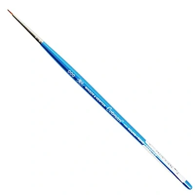 Image of Winsor &amp; Newton Cotman Series 111 Round Brush #000, Synthetic, Brown, Size 0