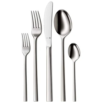 Image of WMF Sonic Cromargan Protect Cutlery Set for 6 People, Silver, 30 Piece