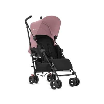 Image of Silver Cross Essentials Zest Pushchair Foldable Travel Stroller Everyday Buggy Newborns to 4 Years Pink