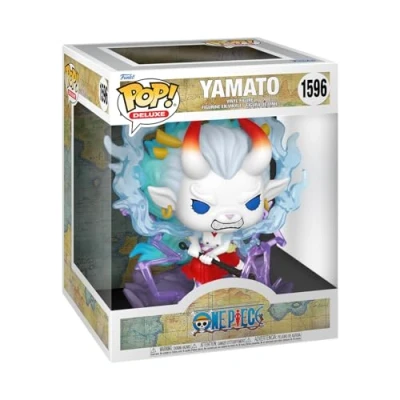 Image of Funko POP! Deluxe: One Piece S8 Yamato Man Beast Form Collectable Vinyl Figure Gift Idea Official Merchandise Toys for Kids &amp; Adults Anime Fans Model Collectors and Display