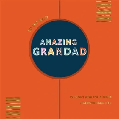 Image of Happy Birthday Amazing Grandad Greetings Card