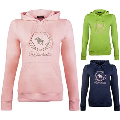 Image of Hkm Classic Polo Hooded Sweatshirt Neon XXL