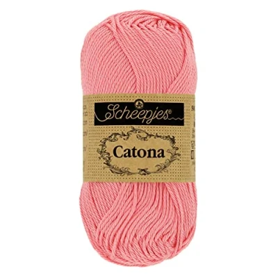 Image of Scheepjes Catona 409 Soft Rose Yarn 1x50g