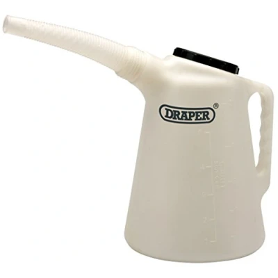 Image of Draper 43965 Measuring Jug 5 Litre Petrol/Diesel/Oil with Flexible Spout