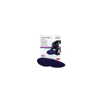 Image of Cubitron 3M II Abrasive Fibre Disc, 33416, 5 in x 7/8 in, 80+ Grit, Pack, High Performance, Fast Cutting, Long Lasting