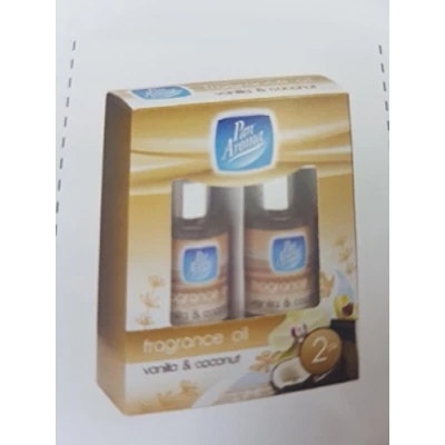 Image of Pan Aroma 2Pc Fragrance Oils Vanilla/Coconut