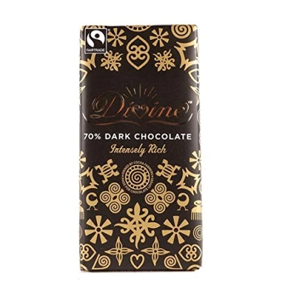 Image of Divine 70% Dark Chocolate 8 x 90g