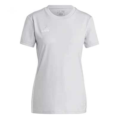 Image of adidas Women&#039;s Tabela 23 JSY W Jersey (Short Sleeve), Tmlggr/White, S