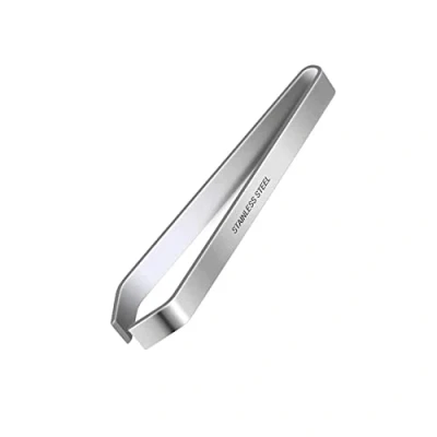 Image of Rpanle Fish Tweezers, Professional Stainless Steel Kitchen Bone Remover Tweezers for Removing Bones and Pulling Out Chicken Feathers, 12cm