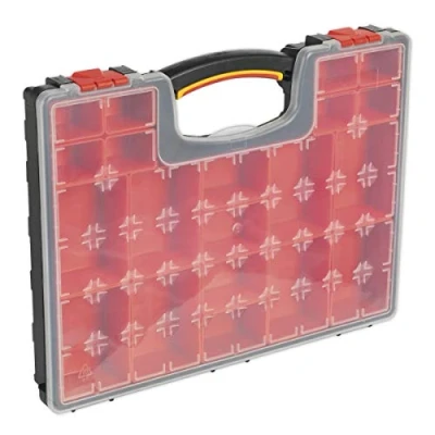 Image of Sealey Parts Storage Case with 20 Removable Compartments
