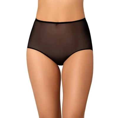 Image of Teyli Women&#039;s Knickers Bamboo Briefs Full Comfort Breathable Stretchy Panties Ori Color Black Size 14