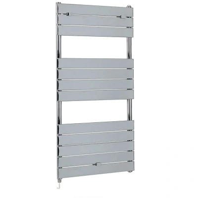 Image of Milano Lustro 600W Chrome Flat Panel Electric Heated Towel Rail 1213mm x 600mm