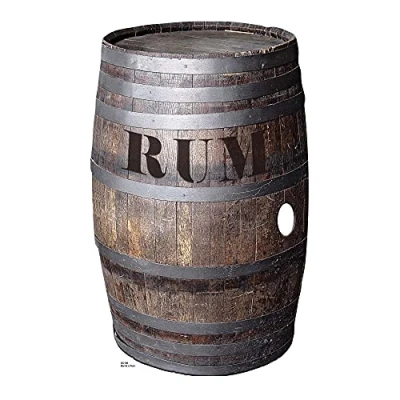 Image of Star Cutouts Cut Out of Barrel &#039;o&#039; Rum