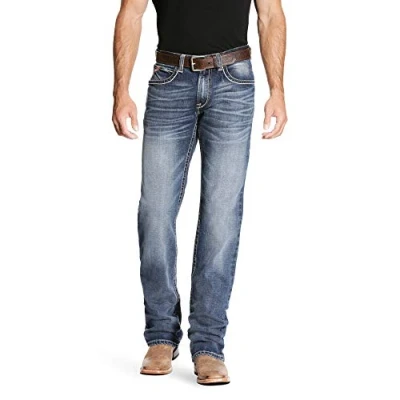 Image of ARIAT Men&#039;s M4 Low Rise Boot Cut Jeans, Gulch, Medium