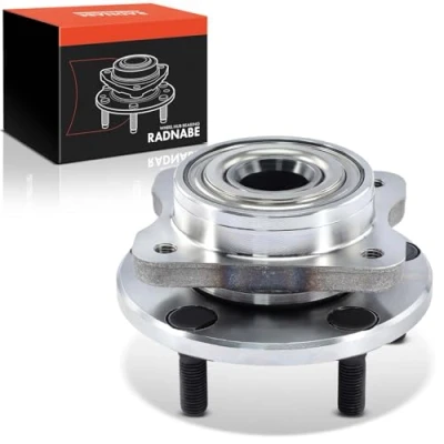 Image of Frankberg Wheel Bearing Hub Front Left or right for Voyager IV RG Voyager/Grand III GS Caravan 1995 2008 4641517AD