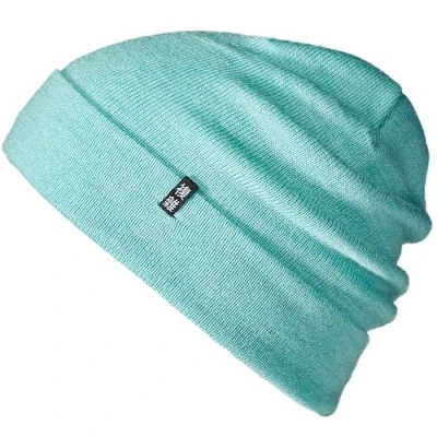 Image of Enter the Complex® Merino Wool Hat, Slouch Beanie, 100% Wool, Women and Men, Turquoise