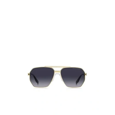 Image of MARC Jacobs Sunglasses goldcoloured/black, Men&#039;s, Size: 60, Gold/coloured/black