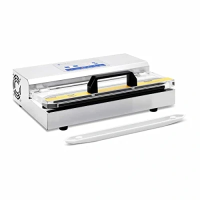 Image of Royal Catering Stainless Steel Vacuum Sealer Machine, 580W, 31 cm Bag Width