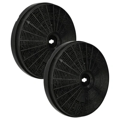 Image of vhbw 2 x Activated Carbon Filters Compatible with Whirlpool 208156304417 PRF0086 852523101750 Cooker Hood 20 cm