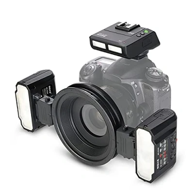 Image of Meike MK MT24 Macro Twin Flashlite Flash Light for Sony Mirrorless Cameras