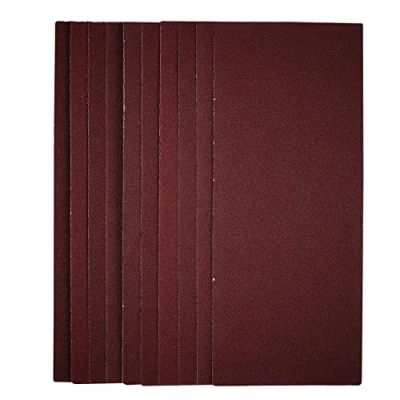 Image of Draper 1/2 Sanding Sheets, 115 x 280mm, 80 Grit (Pack of 10)