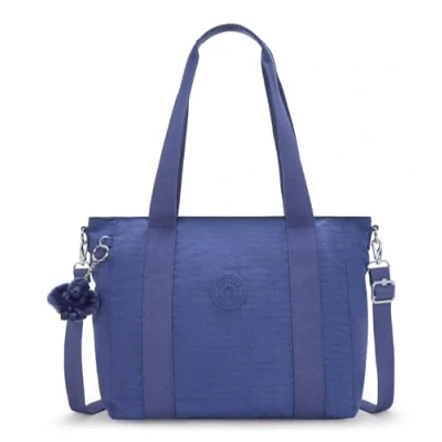 Image of Kipling ASSENI S Small tote, Totes, Ocean Blue (Blue)
