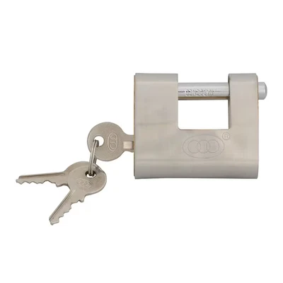 Image of Faithfull Brass Shutter Padlock 60mm FAIPLB60SHUT