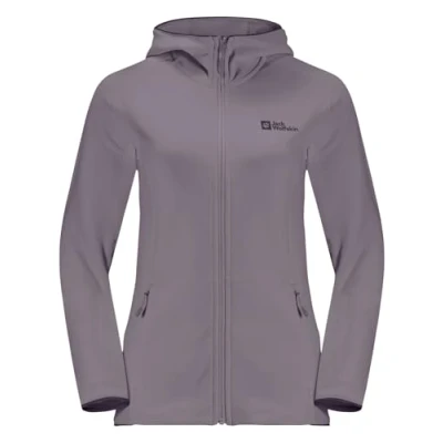 Image of Jack Wolfskin Women&#039;s Baiselberg Hooded Fz W Jacket, Wild Blossom, XL
