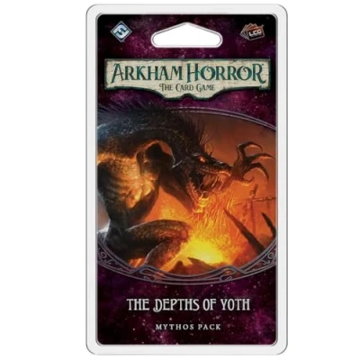 Image of Fantasy Flight Games Arkham Horror The Card Game: Mythos Pack 3.5. Depths of Yoth Game Ages 14+ 1 to 4 Players 60 120 Minutes Playing Time