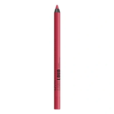 Image of NYX Longwear Line Loud Matte Lip Liner On a mission