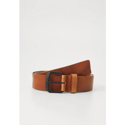 Image of Replay men&#039;s leather belt, brown (Tan 045), 105 cm