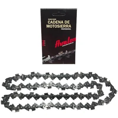 Image of Avalon Procut Chainsaw Chain 3/8 Nomal Profile 058&quot; 1.5mm Square Tooth (68 Links) Compatible with Einhell, Black &amp; Decker, Oregon, Dolmar