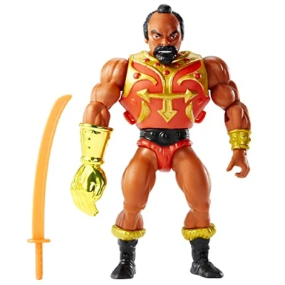 Image of Masters of the Universe Origins Jitsu Action Figures, 5.5 in Battle Figures for Storytelling Play and Display, Gift 6 to 10 Year Olds Adult Collectors, MOTU