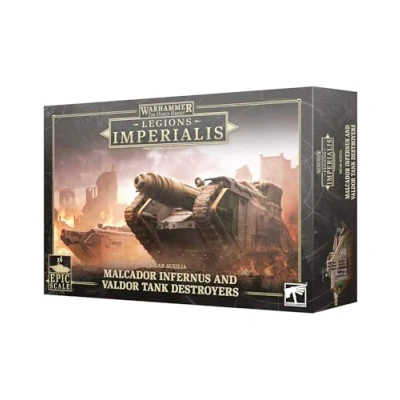 Image of Warhammer Games Workshop Legions Imperialis: Malcador Infernus/Valdors [EPIC SCALE]