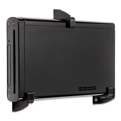 Image of P3D LAB Wall Mount for Nintendo Wii U Game Console, Black 3 Years Warranty Made in UK