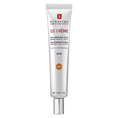 Image of Erborian CC Cream with Centella Asiatica High Definition Radiance Face and Makeup SPF 25 Sun Protection Korean Skincare Light 45 ml