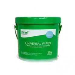Image of Clinell Z6CWBUC225 Universal Wipes in Bucket, Pack of 225