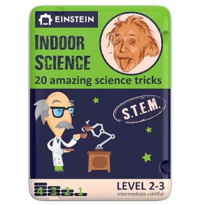 Image of The Purple Cow Crazy Scientist Indoor Science Activity Card Set