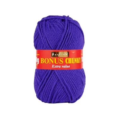 Image of Sirdar Hayfield Bonus Chunky, Bright Purple (828), 100g