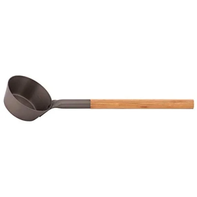 Image of Rento Aluminium ladle Black/Brown