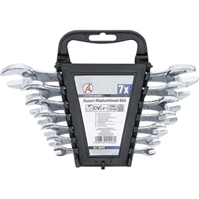 Image of BGS Diy 30030 Double Open End Spanner Set 6 x 7 19 22 mm pcs.