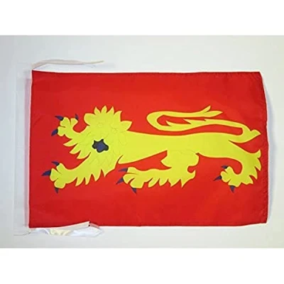 Image of AZ Flag Aveyron 18&#039;&#039; x 12&#039;&#039; 100% Polyester French department France Small Banner with Two Cords Fade Resistant Vivid Colors 18x12 in 45x30 Cm