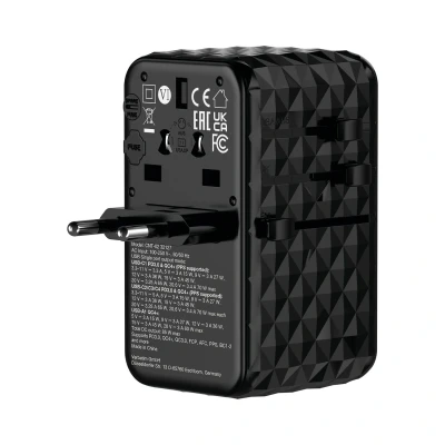 Image of Verbatim Charge N Travel GaN III Universal Adapter 85W