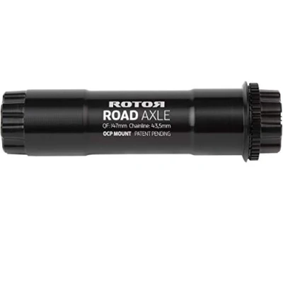 Image of R ROTOR BIKE COMPONENTS ROAD AXLE STANDARD BLACK